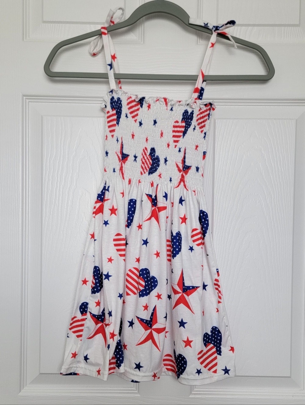 Girls Patriotic Independence Day Sundress Size 6